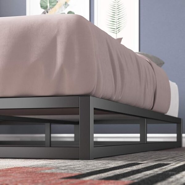 ZINUS Joseph Metal Platforma Bed Frame - Full - Black - Image 3