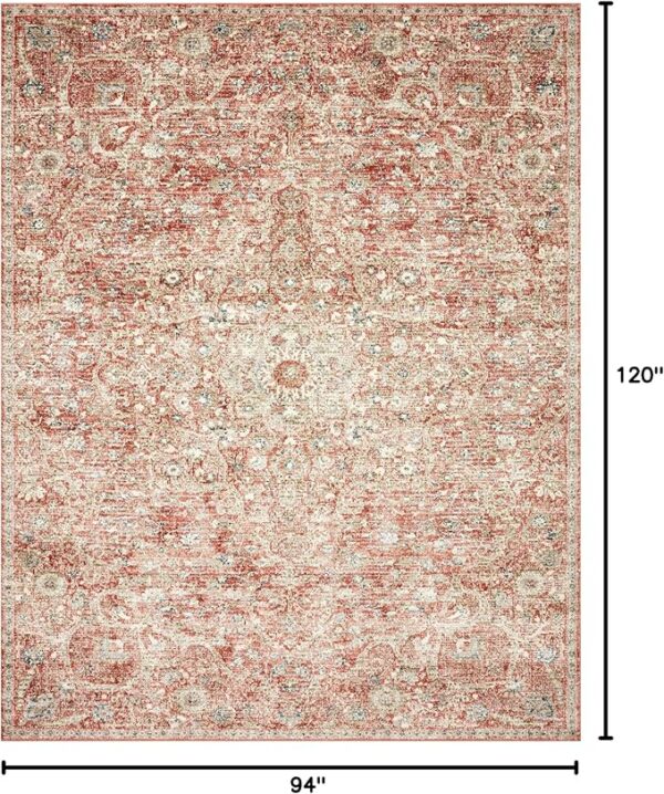 Loloi II Saban Rust/Beige 7'-10" x 10' Area Rug - Image 2